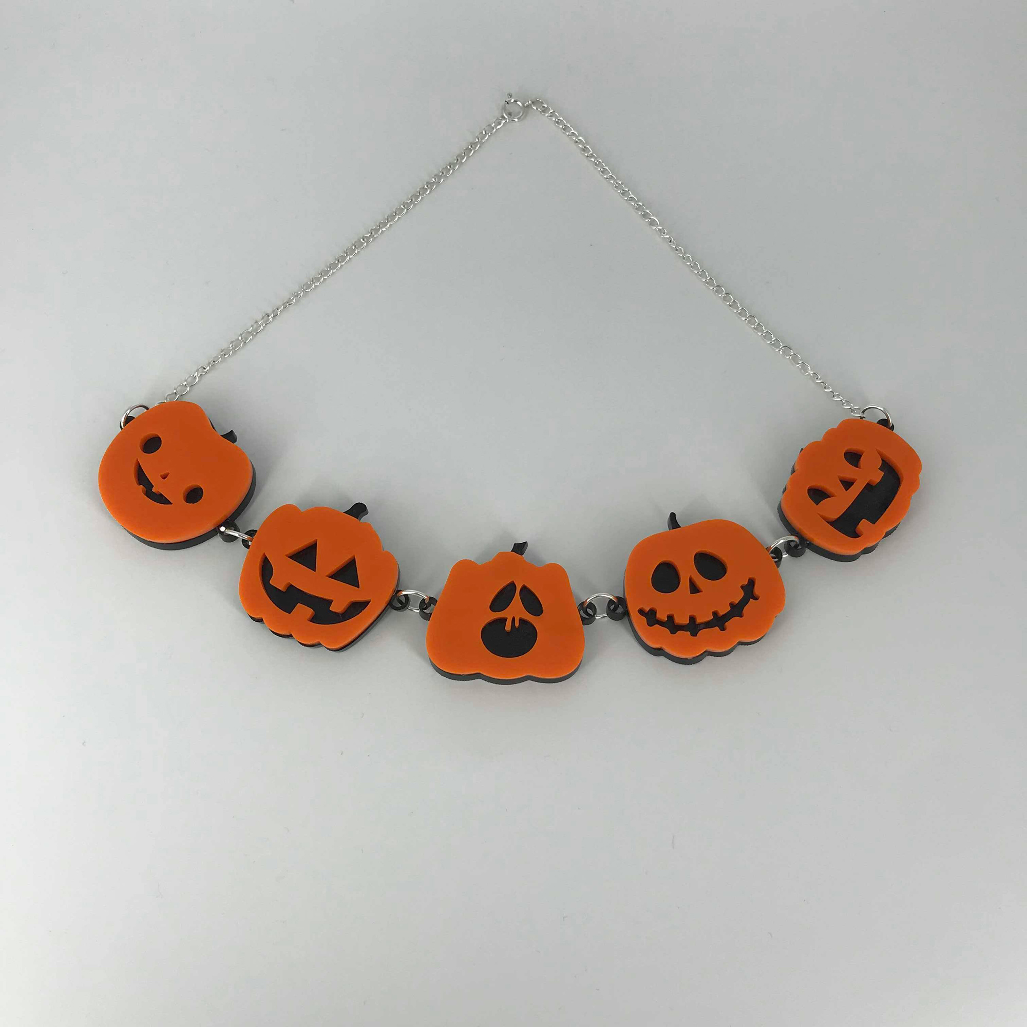 Pumpkins Necklace - Zooniverse Designs